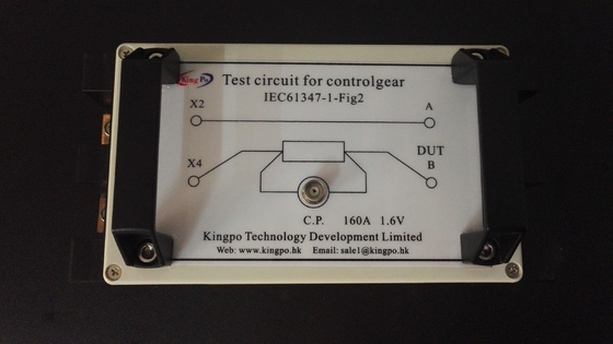 Σχήμα 3 IEC 61347-1-2012 κύκλωμα δοκιμής για Controlgear/τον ελαφρύ εξοπλισμό μέτρησης