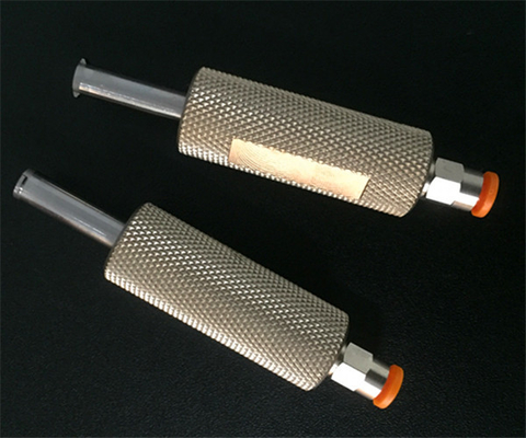 Θηλυκός συνδετήρας αναφοράς σύκων C.3 του ISO 80369-7 για τη δοκιμή του θηλυκού συνδετήρα Eparation κλειδαριών Luer από το αξονικό φορτίο