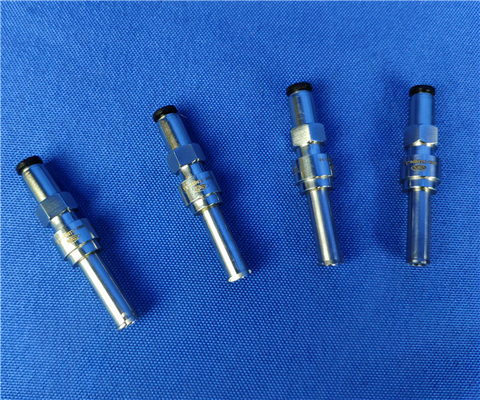 Θηλυκός συνδετήρας κλειδαριών Luer αναφοράς σχήματος C.1 για τη δοκιμή της αρσενικής διαρροής συνδετήρων Luer