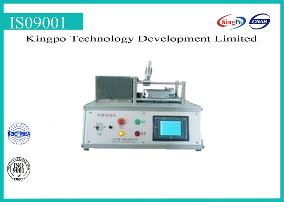 IEC60335 μηχανή δοκιμής αντίστασης γδαρσίματος με το πιστοποιητικό βαθμολόγησης
