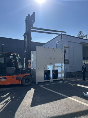 Μεγάλος θάλαμος δοκιμής σκόνης 3x3x3m / IEC 60529 συμμορφούμενος θάλαμος δοκιμής σκόνης / IP5X6X θάλαμος δοκιμής σκόνης